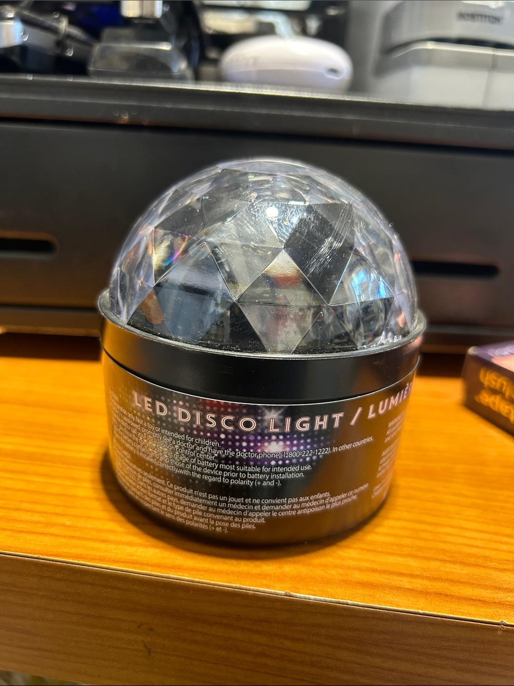 Preowned LED Disco Light - Blackw